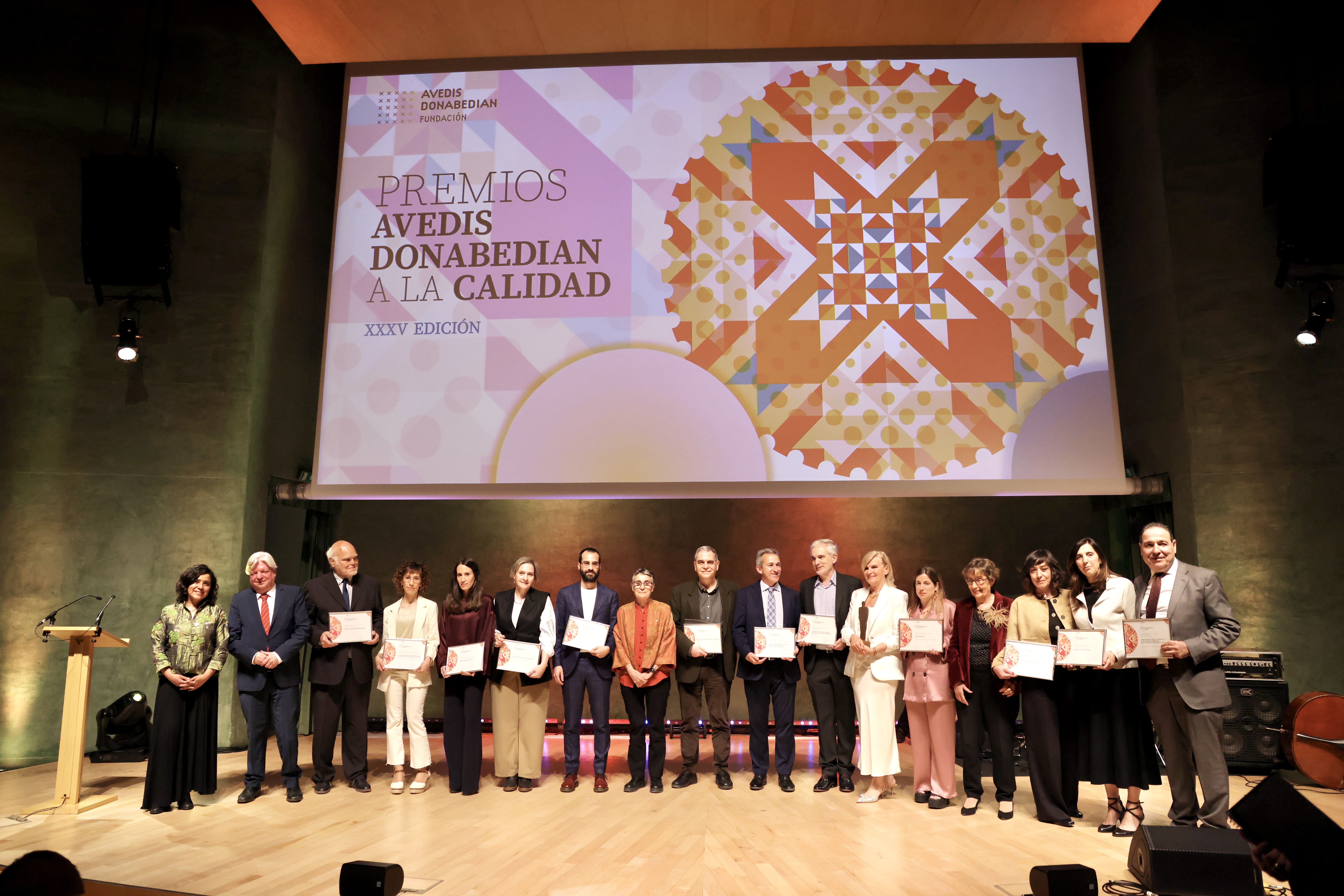 foto grupal de Premiats